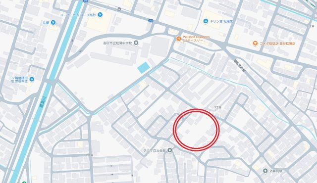 高砂市伊保崎3丁目（全12区画）2号地　土地の地図