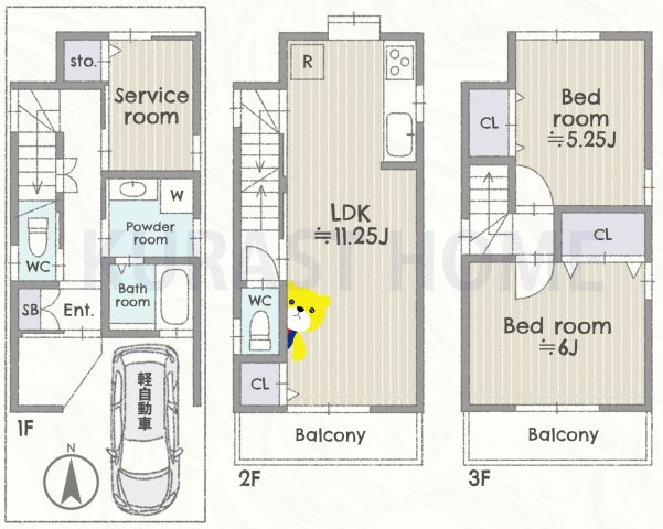 京都市南区久世大薮町　新築戸建