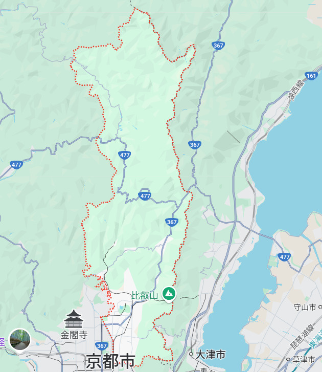 ハイツ浄土寺の地図|京都市全域地図