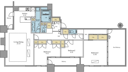 サンウッド三田パークサイドタワー