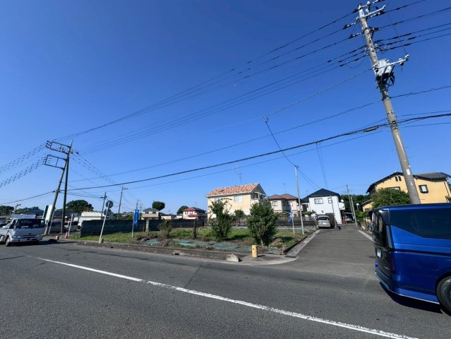 土地 富士見市下南畑の前面道路含む現地写真|建築条件無し！