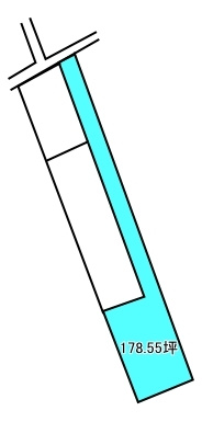 坂井町3丁目の区画図