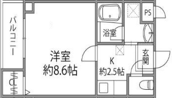 【間取り】 | ソリティア桃谷