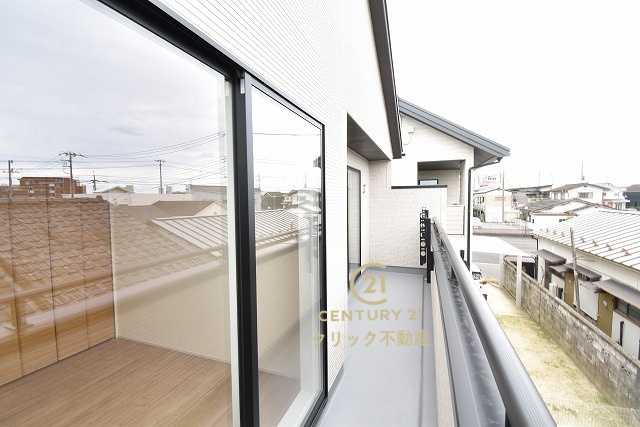 ブルーミングガーデン  水戸石川4丁目　1期　限定1棟！のバルコニー|お部屋から出られるバルコニーです。ちょっと気分転換に外の景色を眺めて深呼吸もいいですね。