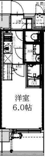 エスリードレジデンスグラン大阪福島ノースの間取り