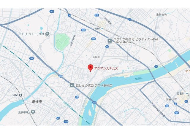 高砂アーバンコンフォート　9階の地図