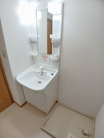 サウス・ソレイユ　Ｂの洗面所|使いやすい洗面所です