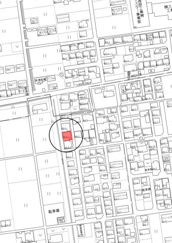 土地　長松町の地図