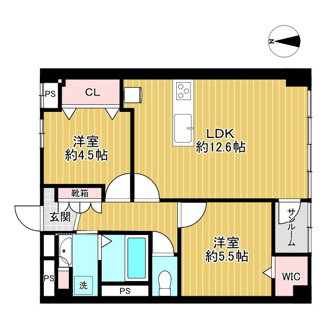 天保山第一コーポの間取り|各種色味を選べます♪
間取り変更可能です♪
※同社仕様外の工事はオプションとなります。