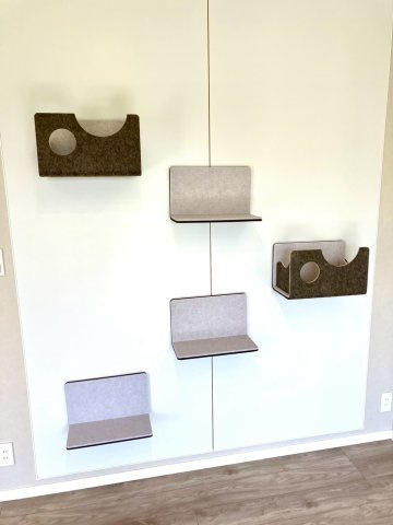 ファミリータウン柞原Ⅱ⑳の設備|取り外し可能なキャットウォーク設置しています。マグネット仕様で、キャットウォーク以外にも利用できます。