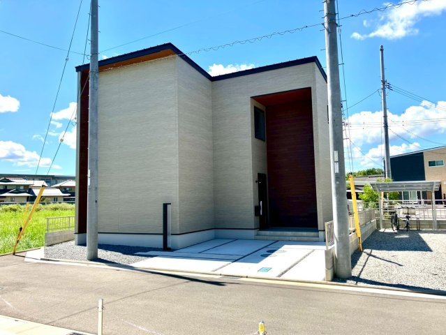 ファミリータウン柞原Ⅱ⑳の外観|分譲地の一番奥なので、周囲を気にせず過ごせます。