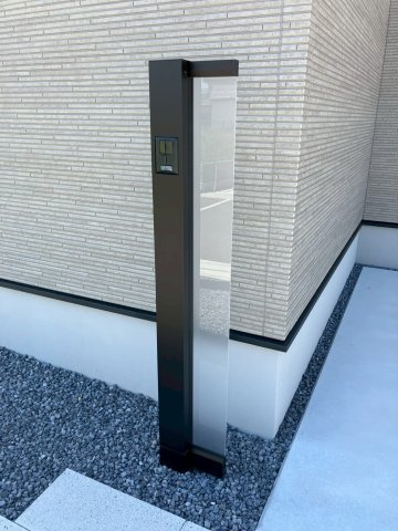 ファミリータウン柞原Ⅱ⑳の設備|モニター付きインターホンが組み込まれています。