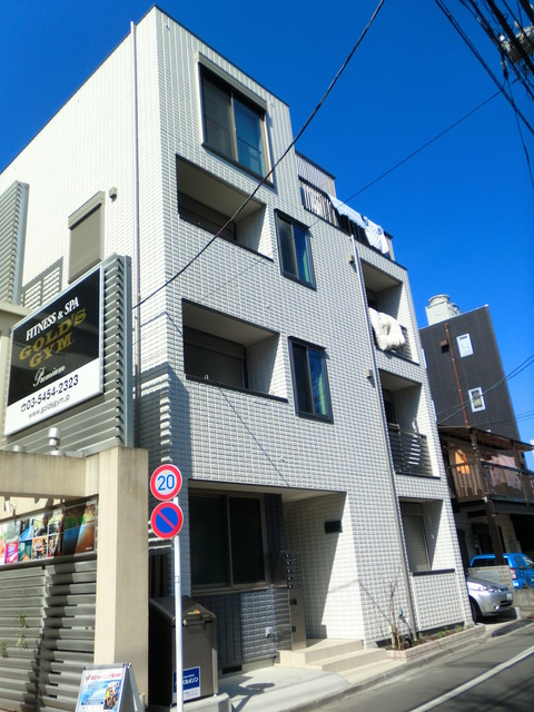 渋谷区代々木５丁目の賃貸マンションの外観