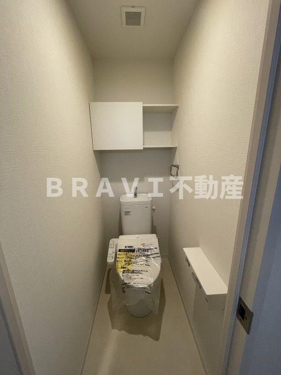 グランパール森ノ宮 BRAVI不動産のトイレ