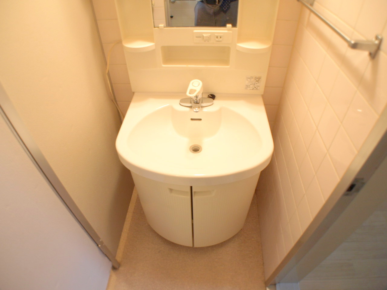 マンション摂陽の洗面所