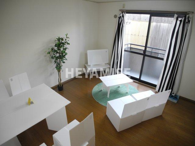 セジュール松尾の居間・リビング|※室内画像は別号室のもの