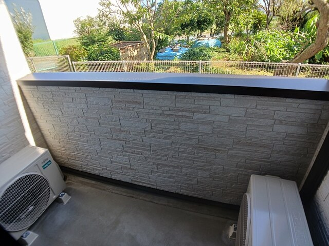 ヒカルサ土浦神立イーストⅠのバルコニー