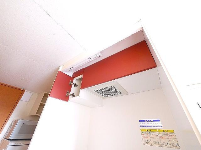 レオパレスグリューナーの収納|こまごまとしたものを収納できそうですね