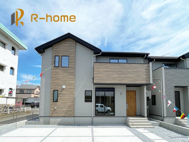 小山市若木町6期　新築戸建て　1号棟の外観|ご予約を頂ければ、『平日』はもちろん『早朝』や『夜間』もご見学可能です♪お気軽にお申し付けください♪