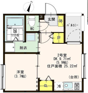 【間取り】 | イルソーレ金町