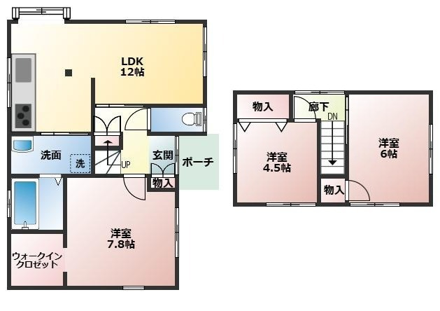 【間取り】 | 東区長嶺南4丁目