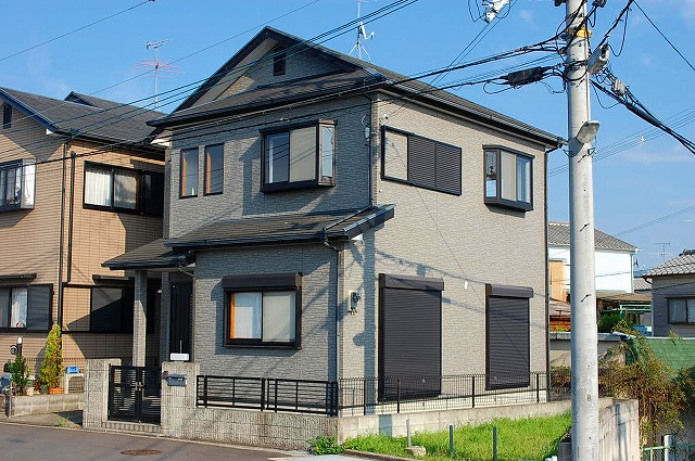 北永井町遊田邸の外観|外はこのようになっています