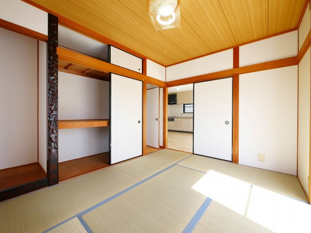 北永井町遊田邸の和室|和室があると落ち着いた雰囲気になりますね