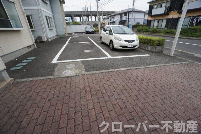 メゾニティ津島　Ｄ棟の駐車場