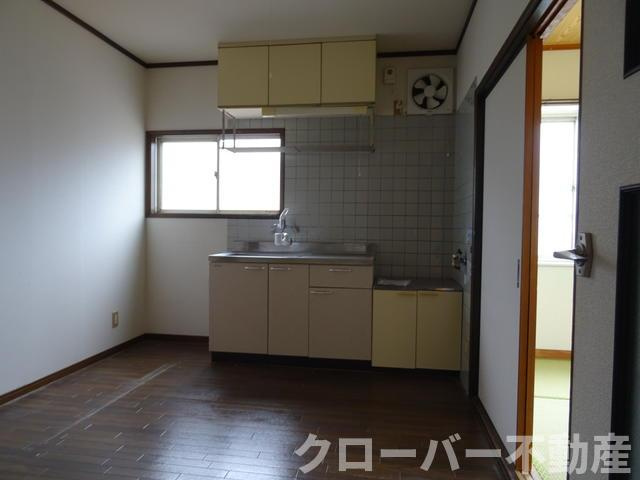 メゾニティ津島　Ｄ棟のキッチン