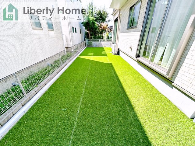 水戸市見和3丁目　新築戸建　A号棟の庭