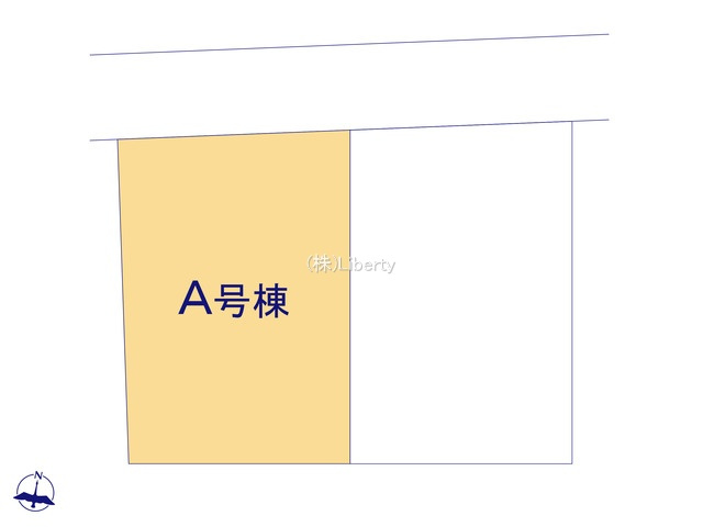 水戸市見和3丁目　新築戸建　A号棟の区画図