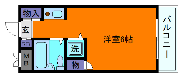 アルテハイム灘の間取り