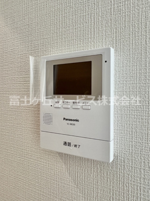 【セキュリティ】 | 富士市天間 23-1期 新築一戸建て 2号棟 | TVモニター付きインターフォンです