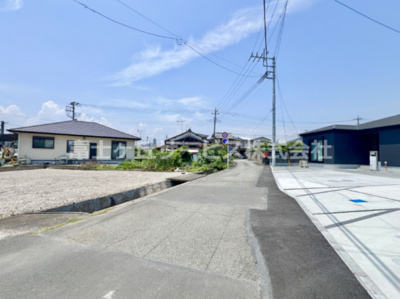 【前面道路含む現地写真】 | 富士市天間 23-1期 新築一戸建て 2号棟 | 前面道路含む現地写真です