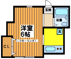 【間取り】 | ハイムくぬぎ
