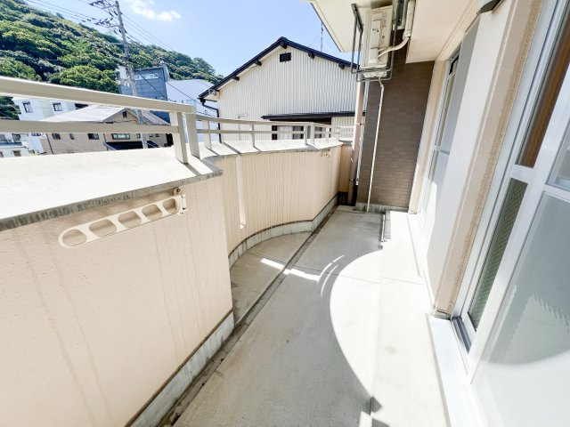 クレアフジモトのバルコニー