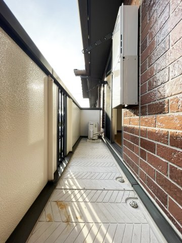 グランシャリオ　D棟のバルコニー