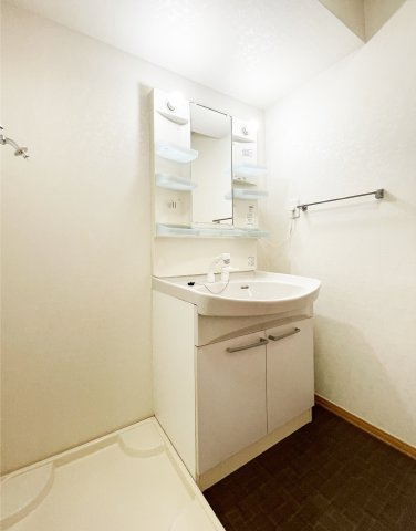 コーポK D棟の洗面所