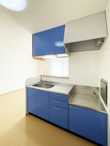 コーポK D棟のキッチン