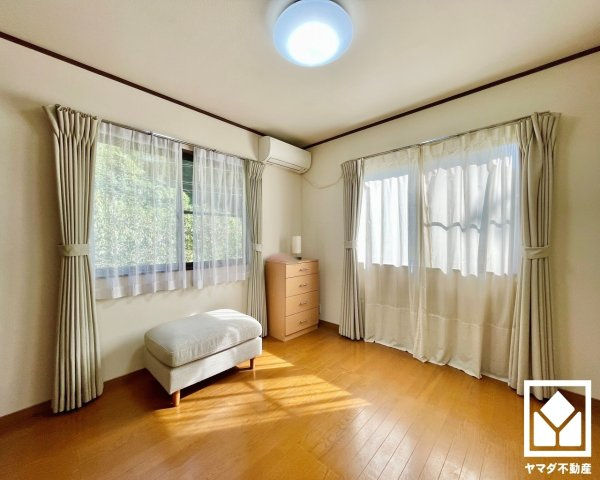 宇治市炭山土井谷の寝室