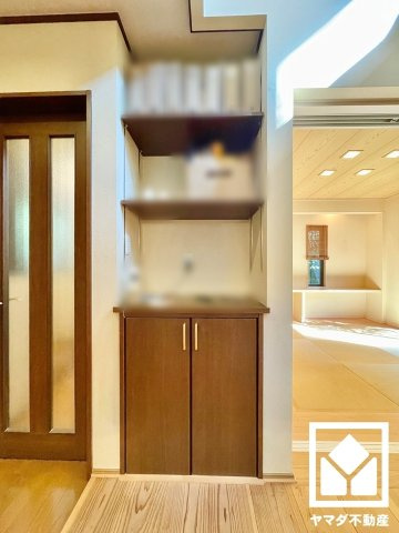 宇治市炭山土井谷の収納