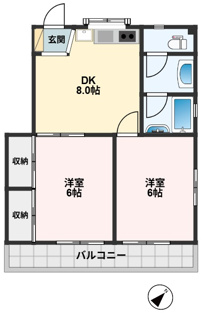 【間取り】 | エクセルビル