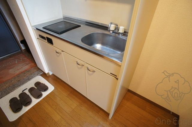 カルムイン天神橋のキッチン