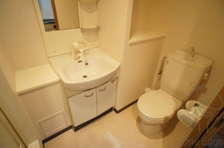 【洗面所】 | カルムイン天神橋