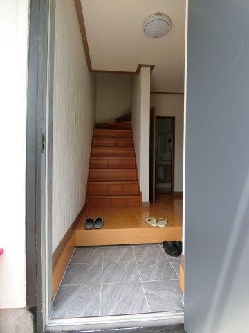 米子市西福原9丁目22-5の玄関