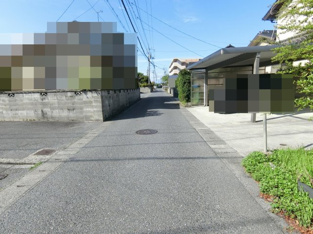 米子市西福原9丁目22-5の前面道路含む現地写真