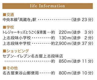 【その他】 | LiveleGarden守山区区画整理全４棟【上志段味小　上志段味中】 | ライフインフォメーション