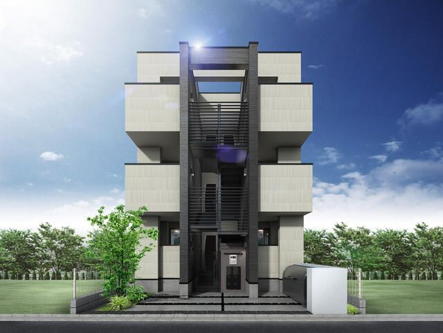 アーベインテラス浅草の外観パース