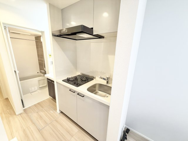 Grand Foretのキッチン|コンパクトなキッチンで掃除もラクラク