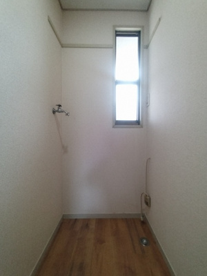 室内洗濯機置き場♪